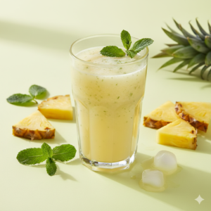 Pineapple mint Juice