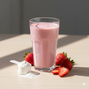 Strawberry whey Smoothie
